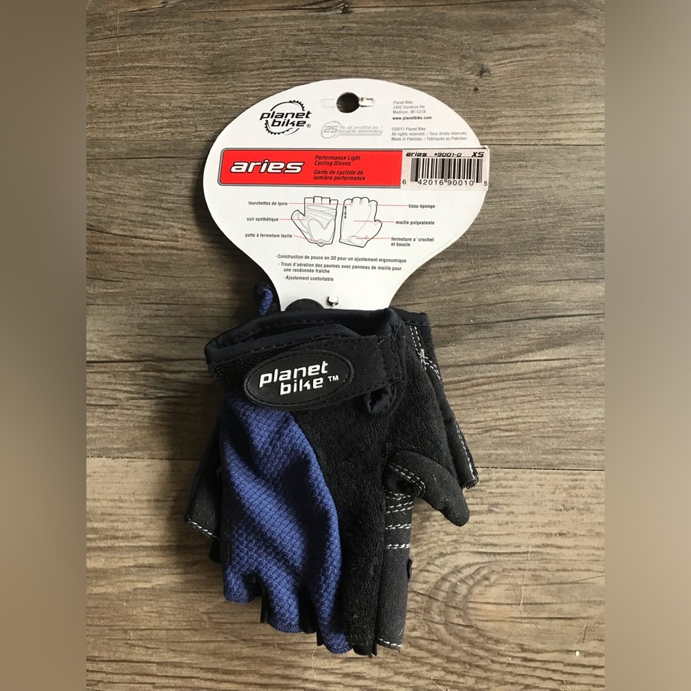 NWT Planet Bike Cycling Gloves - XS